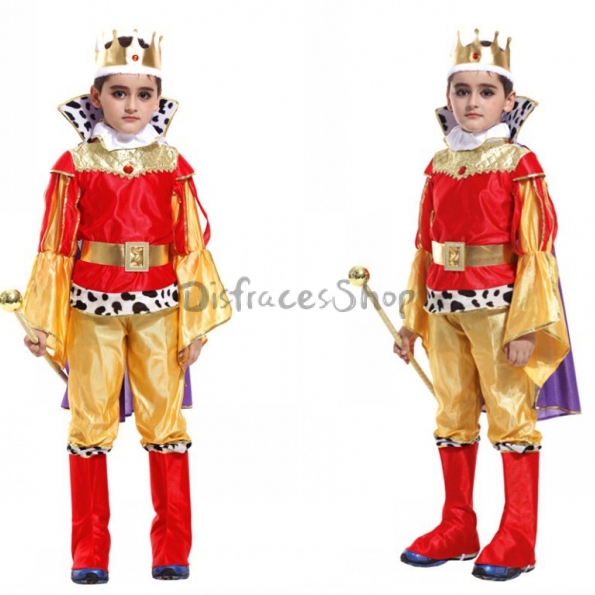 Rey Traje Disfraces de Halloween para Niños