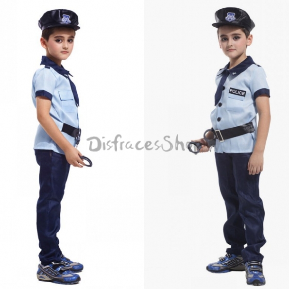 Forma de Disfraz de Policía para Niños