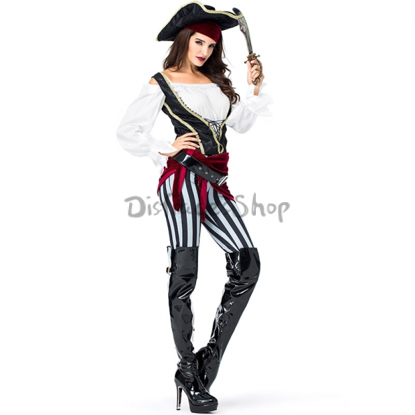 Disfraz de Pirata Vikingo Pirata Femenina Sexy de Halloween