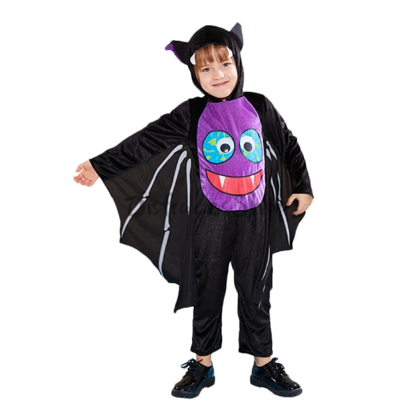 Disfraces Traje de Murciélago de Color de Halloween para Niños