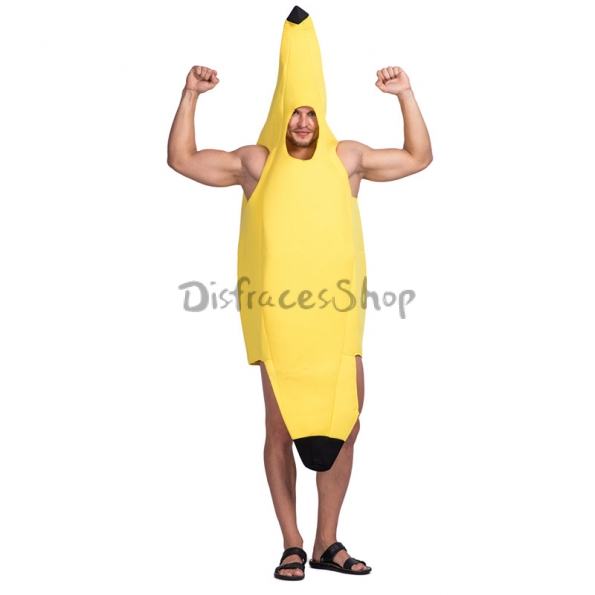 Disfraces de Plátano una Pieza Halloween para Hombre