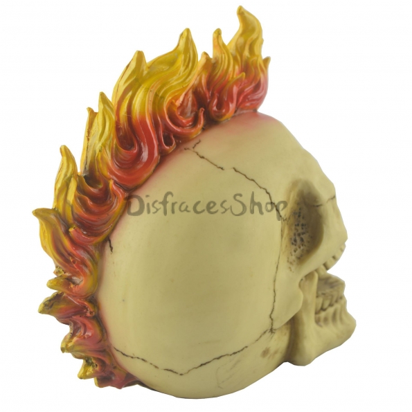 Decoraciones de Halloween Calavera de Fuego