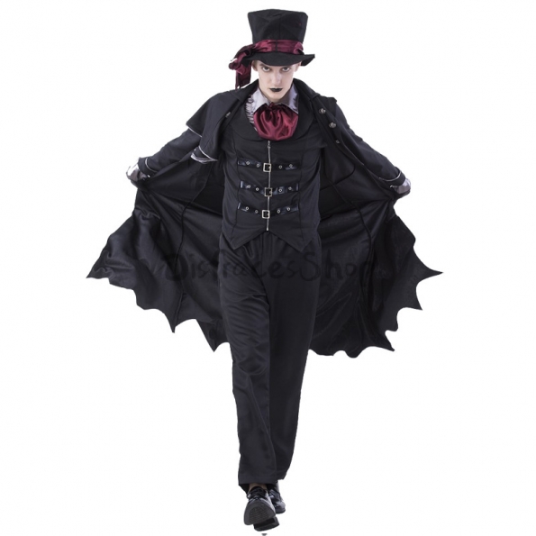 Disfraces Vampiro Diablo Caballero Negro de Halloween para Parejas
