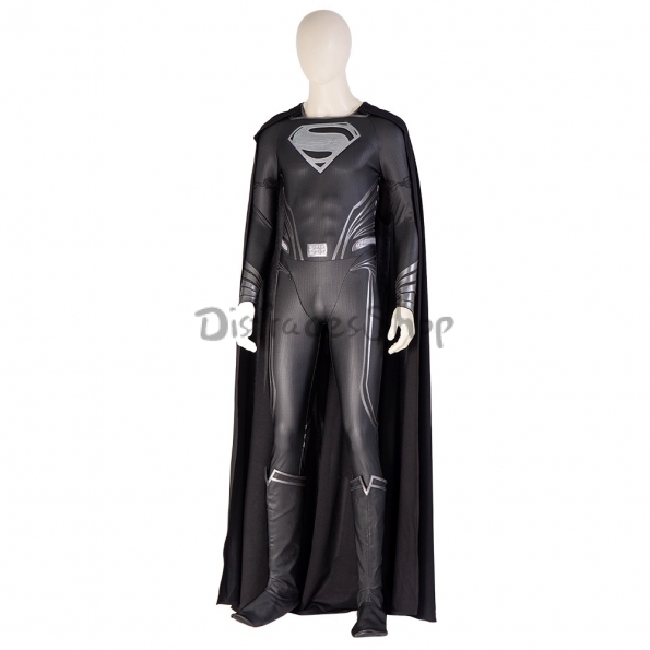 Disfraz de Superman Cosplay de Estilo Negro - Personalizado