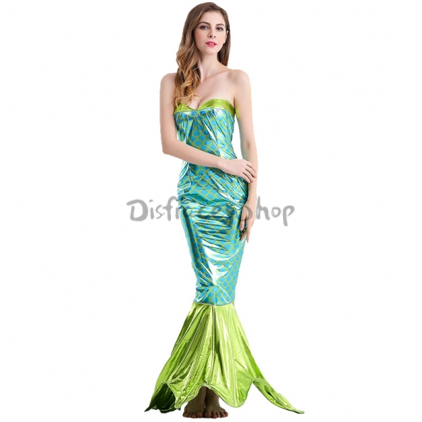 Disfraces  Sirena Superior de Tubo de Halloween Sexy para Mujer Vestido