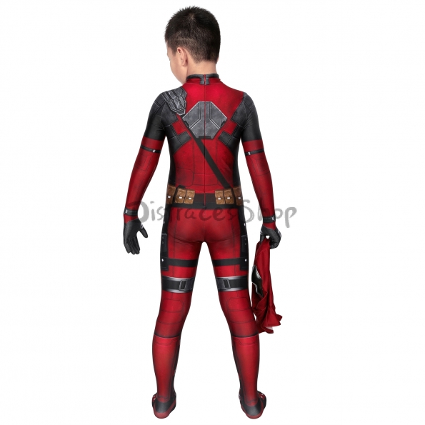 Disfraces infantiles de Deadpool Traje impreso en 3D - Personalizado