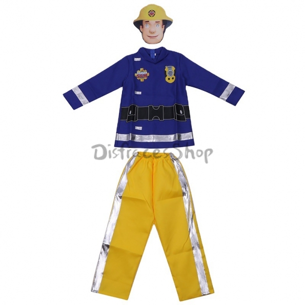 Disfraz Anime para Niño Juego Completo de Fireman Sam