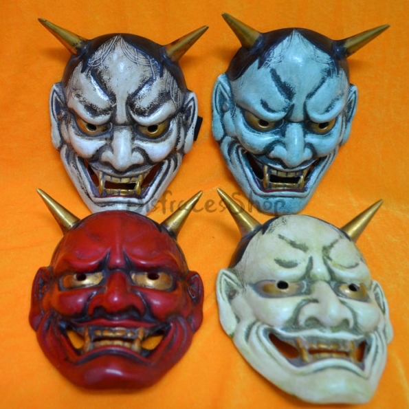 Máscara de Halloween Cabeza de Fantasma Budista