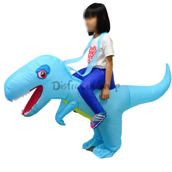 Dinosaurio Azul Disfraces Hinchables para Niños