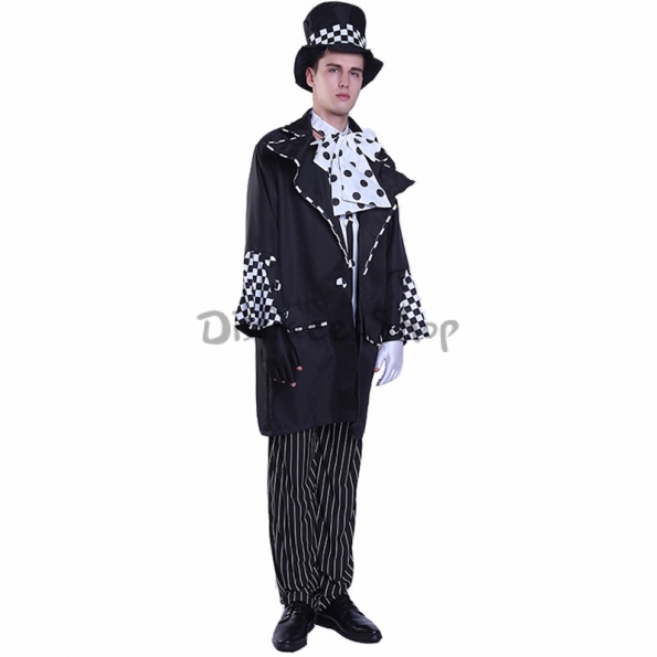 Disfraces Mago Payaso Chaplin Ropa de juego de Roles de Halloween