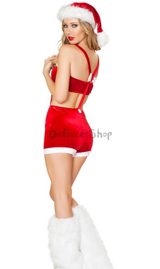 Disfraces de Navidad Sexy Traje Rojo de Halloween