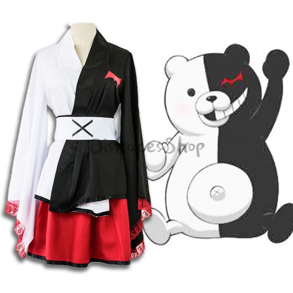 Disfraces de Kimono de Oso Blanco y Negro Halloween Familiares