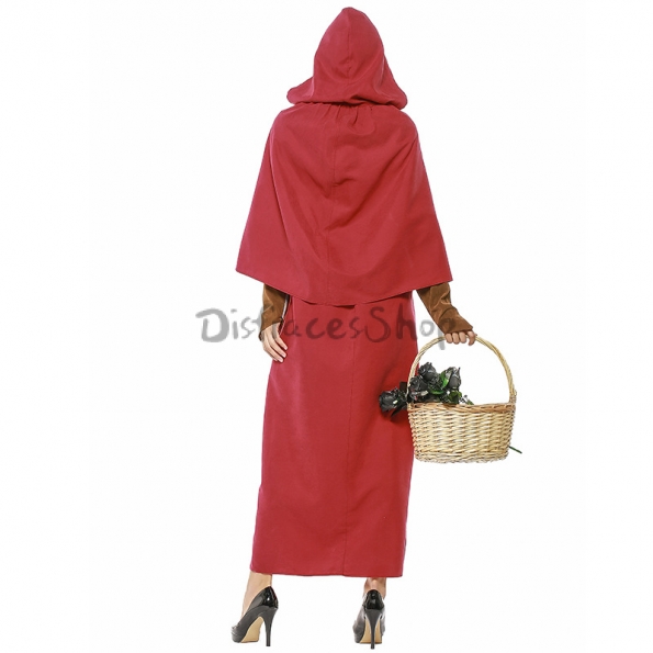 Disfraces Caperucita Roja de Halloween para Mujer
