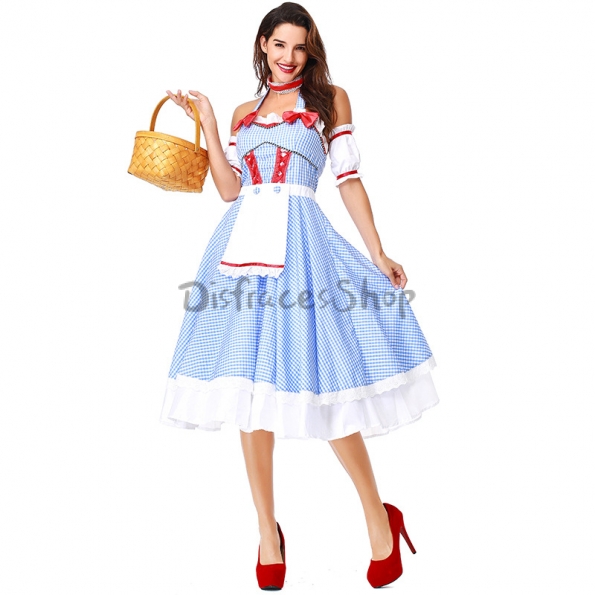 Disfraces Dorothy French Manor Maid Falda de Halloween para Mujer