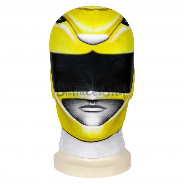 Disfraz de Power Rangers Ranger Blanco Amarillo - Personalizado