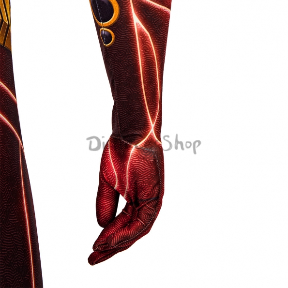 Disfraces de The Flash Barry Allen Capa Cosplay - Personalizado
