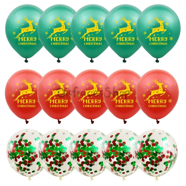 Globos Muñeco de Nieve Elk Decoraciones de Navidad