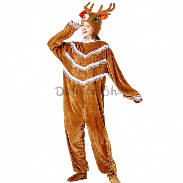 Disfraz de Navidad  Animal de Alce para Adulto