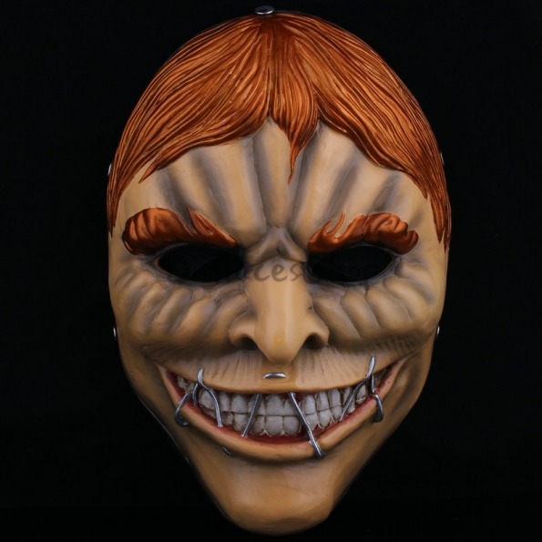 Máscara de Halloween Día de Pago 2 Hombre Rubio Malvado