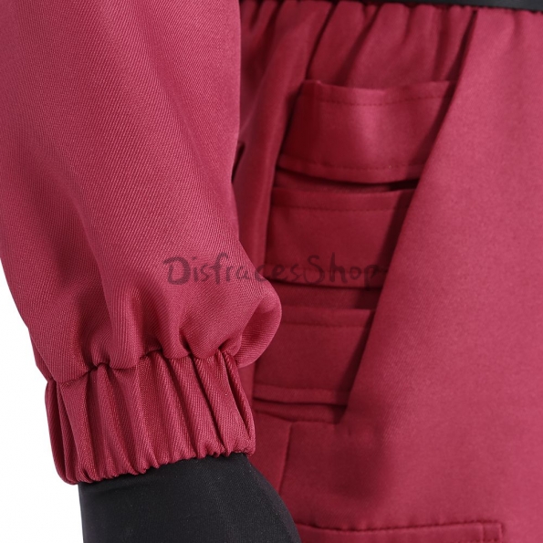 Disfraces de Cosplay de uniforme rojo de Juego del Calamar - Personalizado