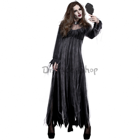 Disfraz Zombie de Novia Fantasma de Terror de Mujer