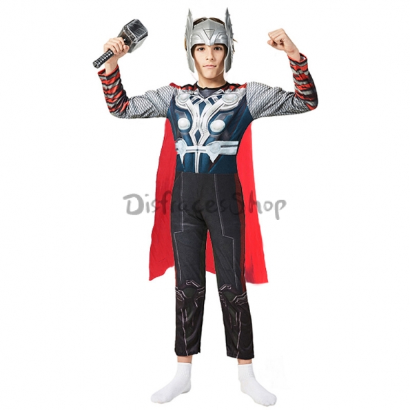 Disfraz Superhéroe Traje de Thor para Niños de Halloween