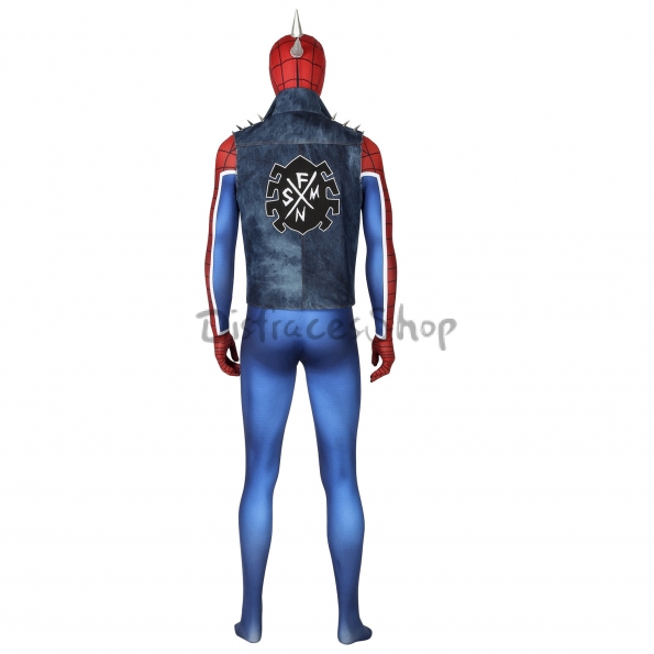 Disfraz de Spiderman PUNK ROCK Cosplay - Personalizado