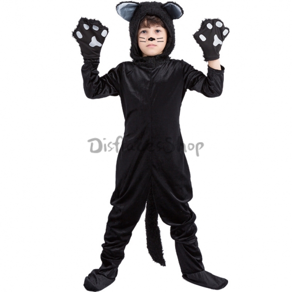 Disfraz de Animal Gato Negro para Niño