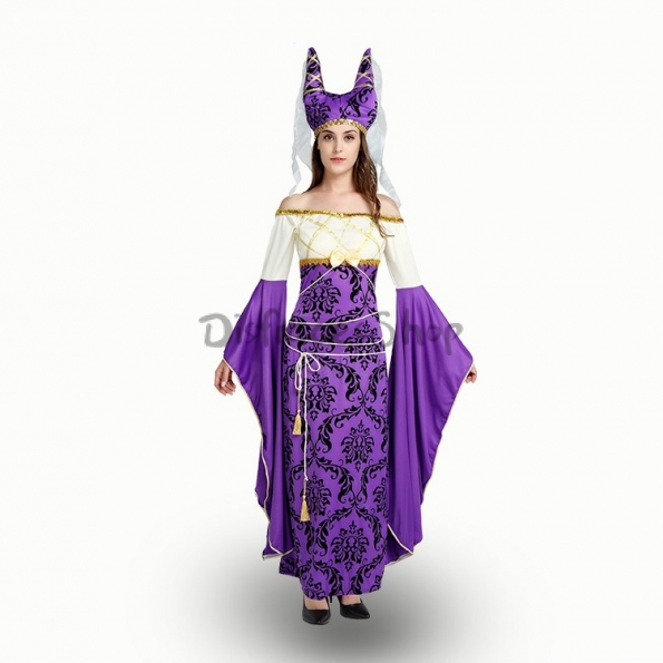 Disfraz Egipcio de Cleopatra para Adulto Estilo Púrpura