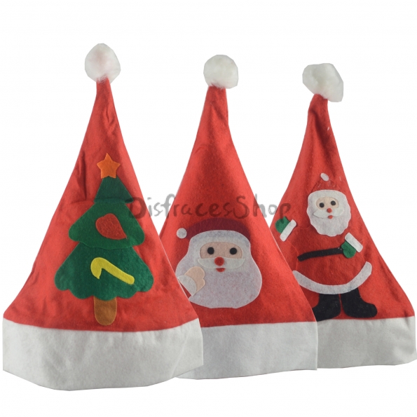 Pegatina Decoraciones Navideñas Sombrero de Dibujos Animados