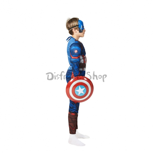 Disfraz Superhéroe de Capitán América para Niños