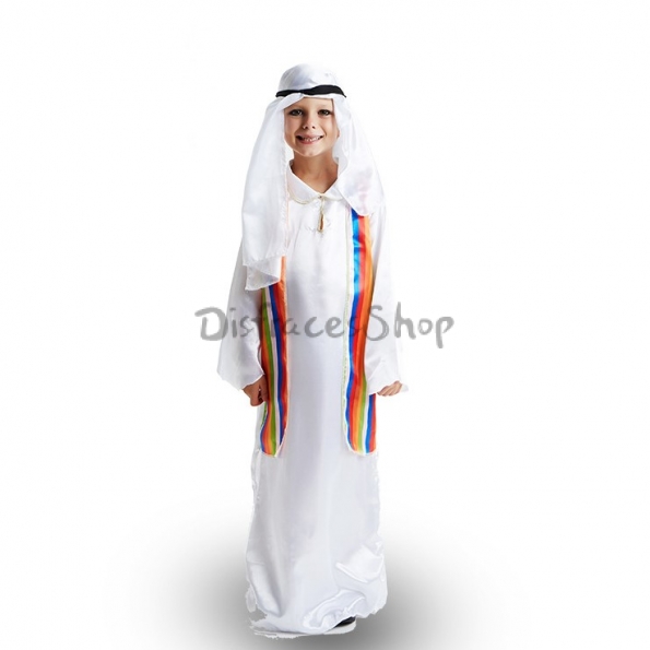Disfraz Árabe para Niños Cosplay Impresión Arcoíris