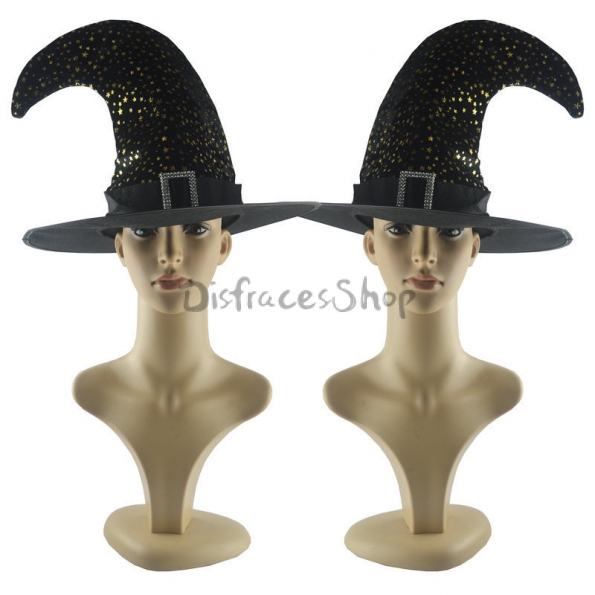 Sombrero de Bruja con Pentagrama de Decoraciones de Halloween