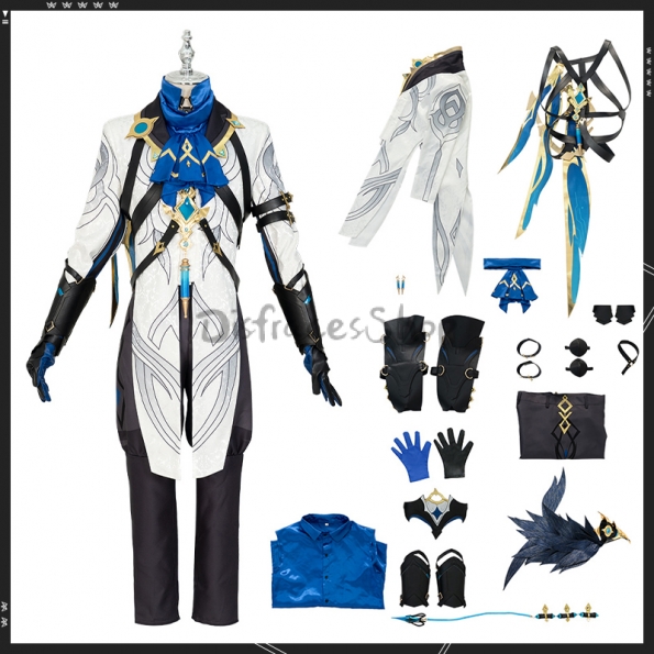 Disfraces de Juego Genshin Impact The Doctor II Dottore - Personalizado