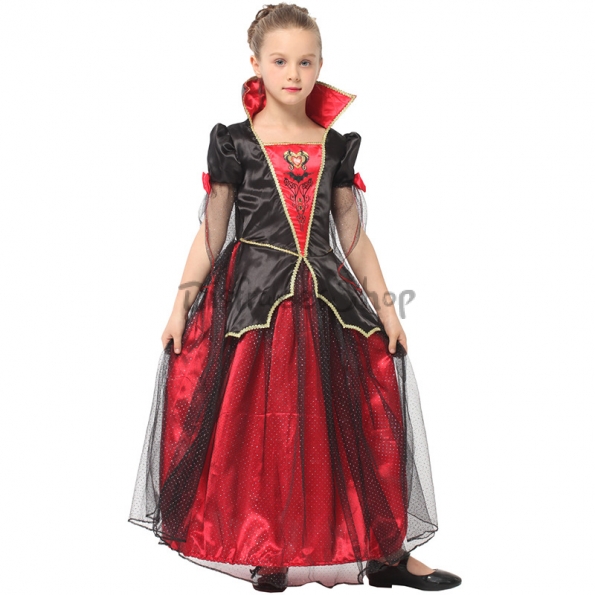 Disfraz de Vampiro para Niñas Pequeña Princesa Noble