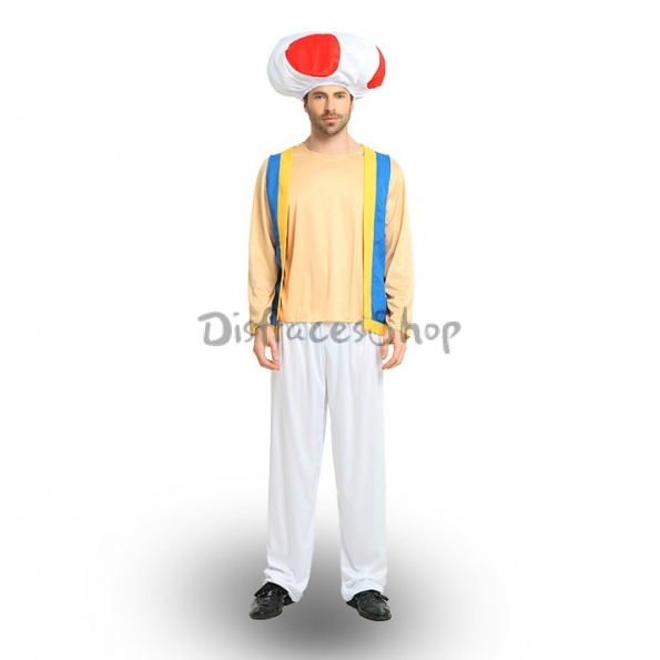 Disfraces de Anime Super Mario Champiñones de Halloween