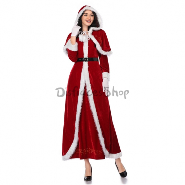 Disfraces de Navidad Vestido de Fiesta del Palacio de Papá Noel