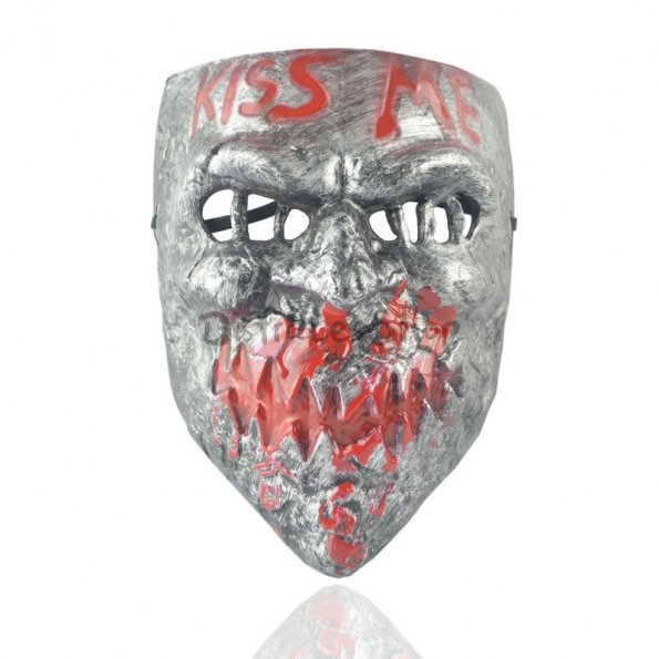 Máscara de Halloween El fantasma de la Purga Smiley