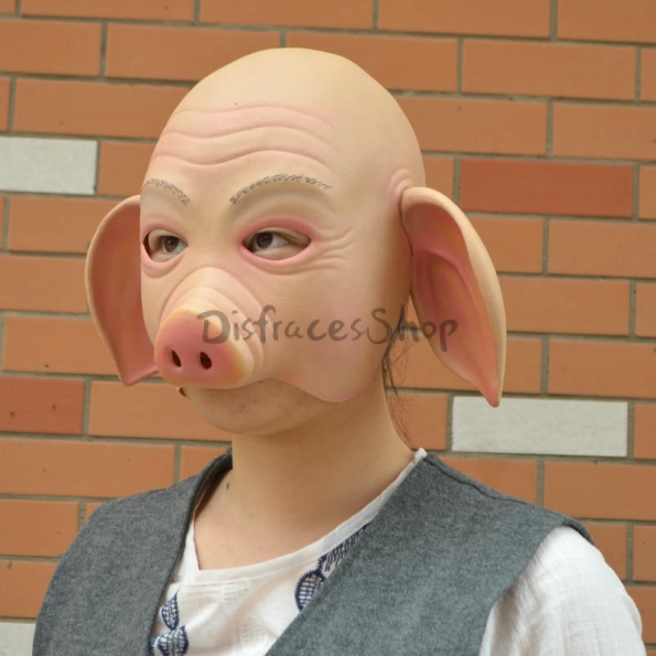 Sombrero de Cerdo con Orejas Grandes Máscara de Halloween