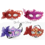 Máscara de Encaje de Mariposa de Decoraciones de Halloween