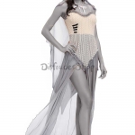 Disfraz Horror Fantasma Ropa Zombie Bride Victor Emily de Mujer