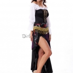 Disfraces Uniforme de Pirata de Halloween para Mujer