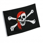 Bandera Pirata Suministros de Halloween