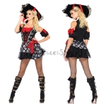 Disfraces Pirata Caribeña Estilo Reina de Halloween Mujer