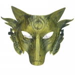 Decoraciones de Halloween Máscara de Cabeza de Lobo