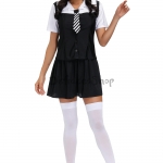 Disfraces Uniforme Escolar Japonés de Halloween Mujeres Jk
