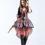 Disfraces Pirate Vestido Royal Caribbean de Halloween para Mujer