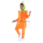 Disfraces de Comida para Niños Cosplay Zanahoria