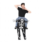 Disfraces Esqueleto Mochila Divertida Ropa de Halloween