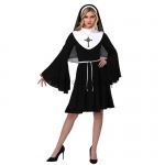 Disfraces Priest Nun Uniforme de Juego de Halloween